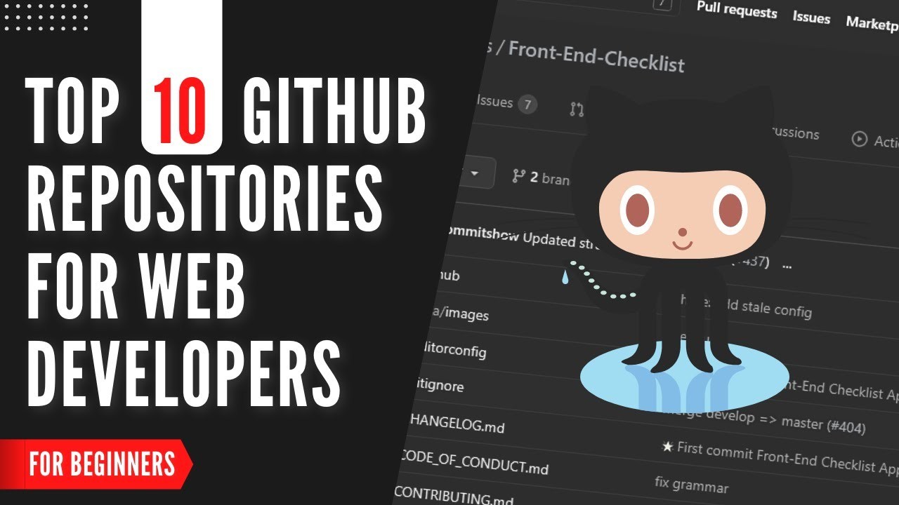 GitHub Repositories For Web Developers